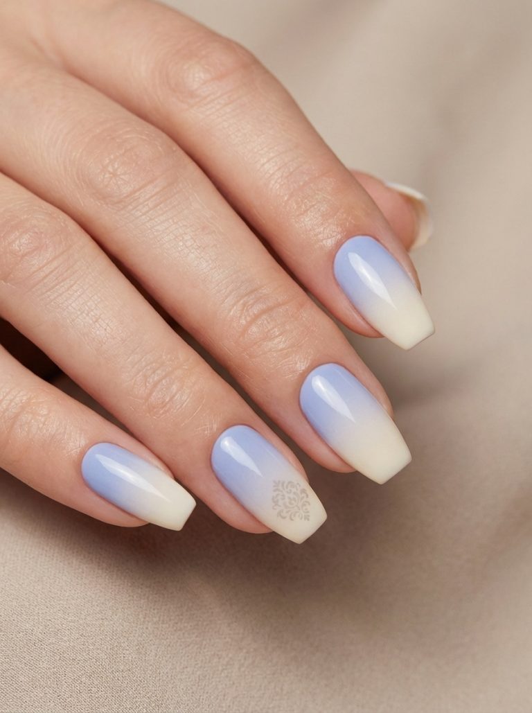 32 Ombre Wedding Nails: Elegantly Blended Hues for Your Bridal Look